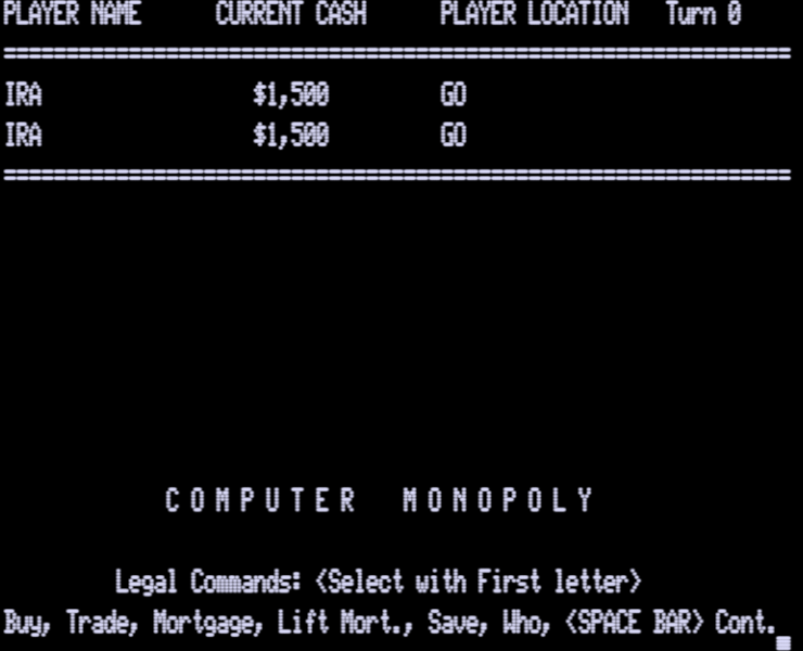 Screen shot